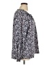 Angels 100% Rayon Blue Long Sleeve Blouse Size XL - photo 4