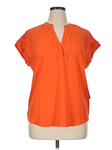 Cynthia Steffe Short Sleeve Blouse (view 1)