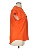 Cynthia Steffe 100% Polyester Orange Short Sleeve Blouse Size XL - photo 4