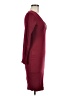 Express Solid Burgundy Cocktail Dress Size M - photo 4