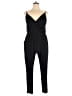 Gilli Solid Black Jumpsuit Size 2X - photo 1