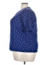 L.L.Bean 100% Cotton Polka Dots Blue Short Sleeve T-Shirt Size 3X - photo 5
