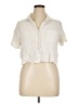 ABound Ivory Short Sleeve Blouse Size XL - photo 1