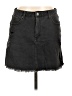 Aeropostale Solid Black Denim Skirt Size 10 - photo 1