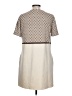 Zara Argyle Tan Casual Dress Size L - photo 2
