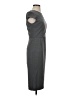 Zara Basic Solid Gray Casual Dress Size S - photo 4