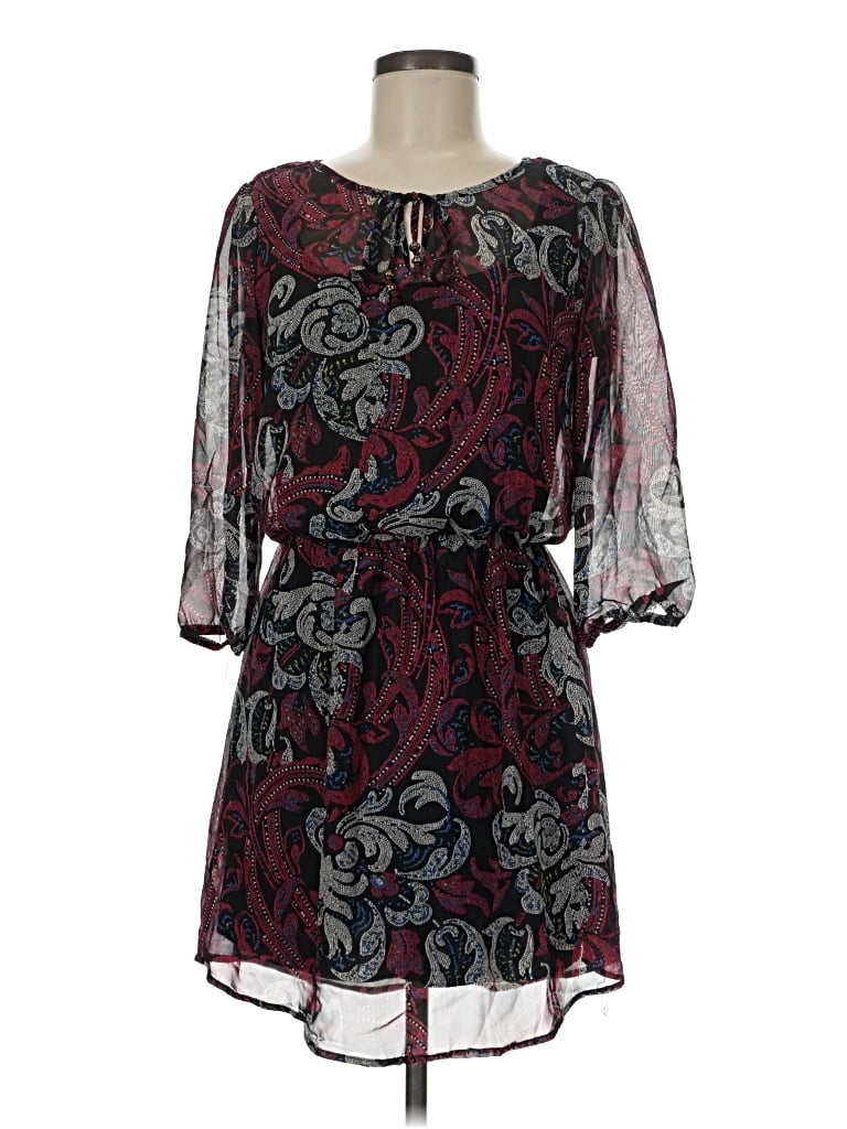 Pre-owned Bebop Cocktail Dress In Burgundy