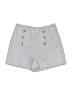 Shein 100% Polyester Chevron-herringbone Gray Shorts Size XXS - photo 1