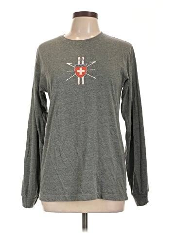Canvas Long Sleeve Top (view 1)