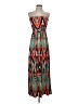 Papaya Print Teal Casual Dress Size S - photo 1