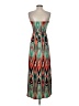 Papaya Print Teal Casual Dress Size S - photo 2