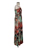 Papaya Print Teal Casual Dress Size S - photo 4