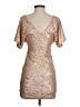 As U Wish Gold Cocktail Dress Size S - photo 2
