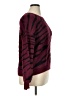 Skies Are Blue Animal Print Burgundy Pullover Sweater Size XL - photo 4