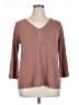 Roz & Ali Brown Pullover Sweater Size XL - photo 1