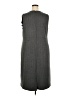 Lands' End Solid Gray Casual Dress Size 22W - photo 2