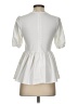 Zalora 100% Polyester White 3/4 Sleeve Blouse Size XS - photo 2