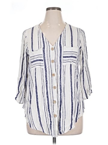 Apt. 9 3/4 Sleeve Blouse (view 1)