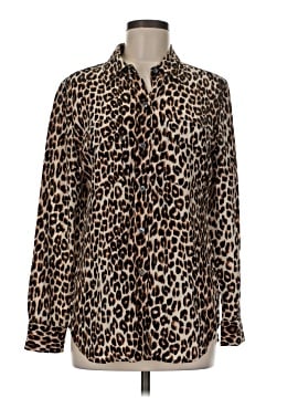 Equipment Long Sleeve Blouse (view 1)
