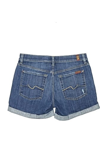 7 For All Mankind Denim Shorts (view 2)