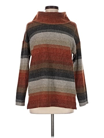 Tribal Turtleneck Sweater (view 1)