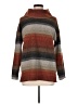 Tribal Brown Turtleneck Sweater Size M - photo 1