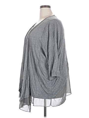 Lane Bryant Outlet Long Sleeve Blouse (view 2)