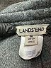 Lands' End 100% Polyester Chevron-herringbone Gray Casual Pants Size 10 - 12 Husky - photo 3