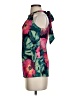 Tommy Bahama Teal Sleeveless Blouse Size XXS - photo 5
