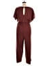 Gilli 100% Polyester Solid Burgundy Jumpsuit Size 3X - photo 2