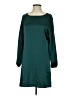 Rachel Solid Teal Casual Dress Size XS - photo 1