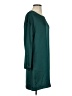 Rachel Solid Teal Casual Dress Size XS - photo 4