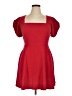 Speechless Solid Red Cocktail Dress Size XL - photo 1