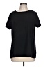 Forever 21 100% Polyester Black Short Sleeve Top Size L - photo 1