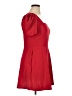 Speechless Solid Red Cocktail Dress Size XL - photo 4