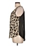 Edge 100% Polyester Tan Sleeveless Blouse Size L - photo 5