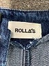 Rolla's Solid Blue Overalls Size 28 waist - photo 4