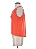 Chloe K 100% Polyester Orange Sleeveless Blouse Size S - photo 5