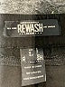 Rewash 100% Rayon Black Cargo Pants Size L - photo 7