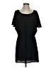Glam 100% Polyester Solid Black Casual Dress Size S - photo 1