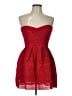 Forever 21 Hearts Red Cocktail Dress Size L - photo 1