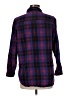 L.L.Bean 100% Cotton Plaid Purple Long Sleeve Button-Down Shirt Size M (petite) - photo 2