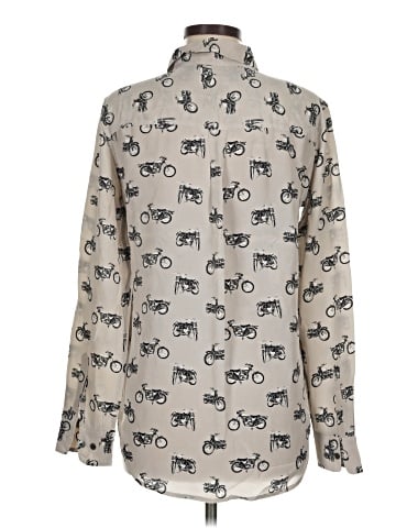 Equipment Long Sleeve Button-Down Shirt (view 2)