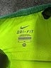 Nike 100% Polyester Color Block Green Athletic Shorts Size M - photo 3