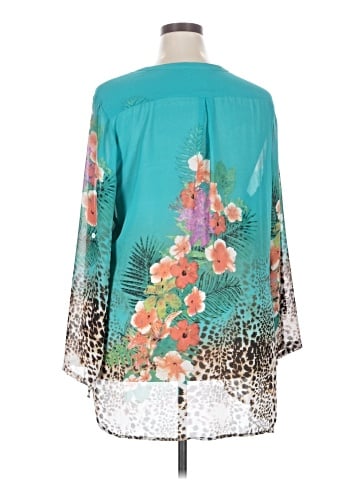 Soft Surroundings 3/4 Sleeve Blouse (view 2)