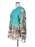 Soft Surroundings Teal 3/4 Sleeve Blouse Size XXL (estimated) - photo 5