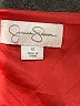 Jessica Simpson 100% Polyester Red Cocktail Dress Size 12 - photo 7