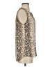 Daniel Rainn 100% Polyester Animal Print Multi Color Silver Sleeveless Blouse Size S - photo 4