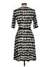 Sandra Darren Houndstooth Black Casual Dress Size 10 - photo 2
