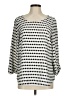 Brixon Ivy Polka Dots Ivory 3/4 Sleeve Blouse Size M - photo 1